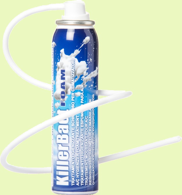 Аэрозоль Killer  Bact  Foam  100 мл  (пена-очиститель  для  испарителей)